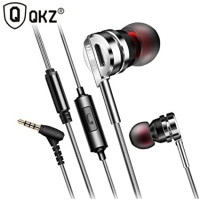 QKZ DM9 Zinc Alloy HiFi Metal Earphone With Mic 